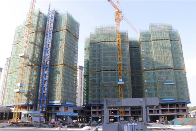 洛江開足馬力推進重點項目建設 內(nèi)外墻粉刷工程全面提速